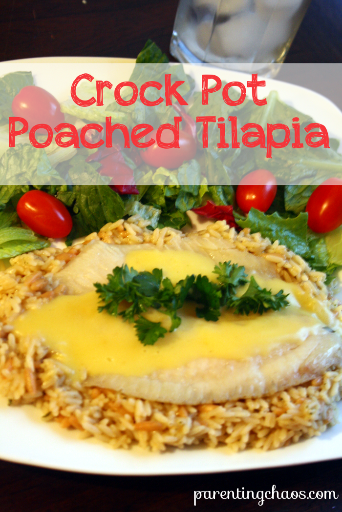 crock pot poached tilapia