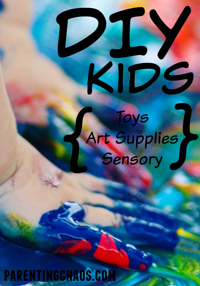 DIY Toys, Art Supplies, and Sensory Play Recipes